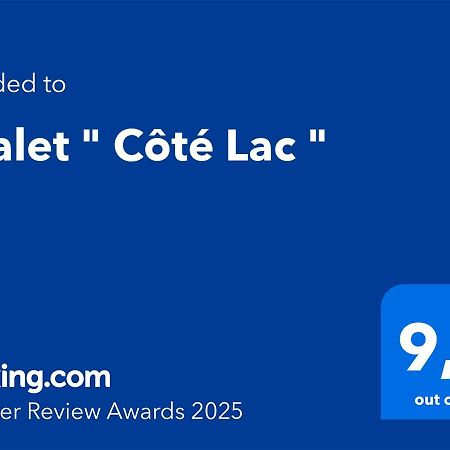 Chalet " Cote Lac " Castets Bagian luar foto