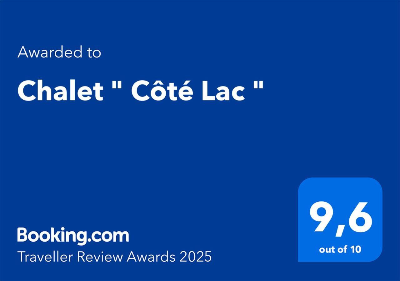 Chalet " Cote Lac " Castets Bagian luar foto