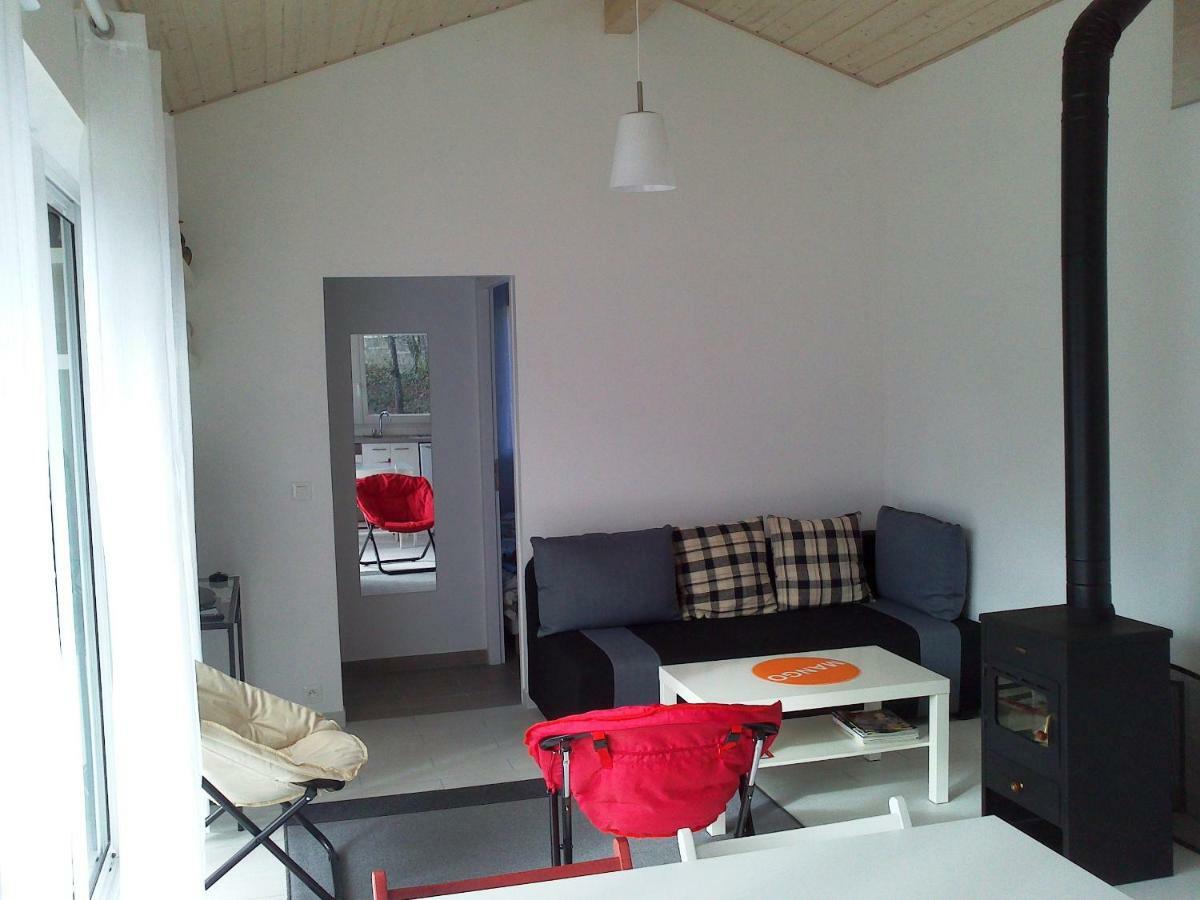 Chalet " Cote Lac " Castets Bagian luar foto
