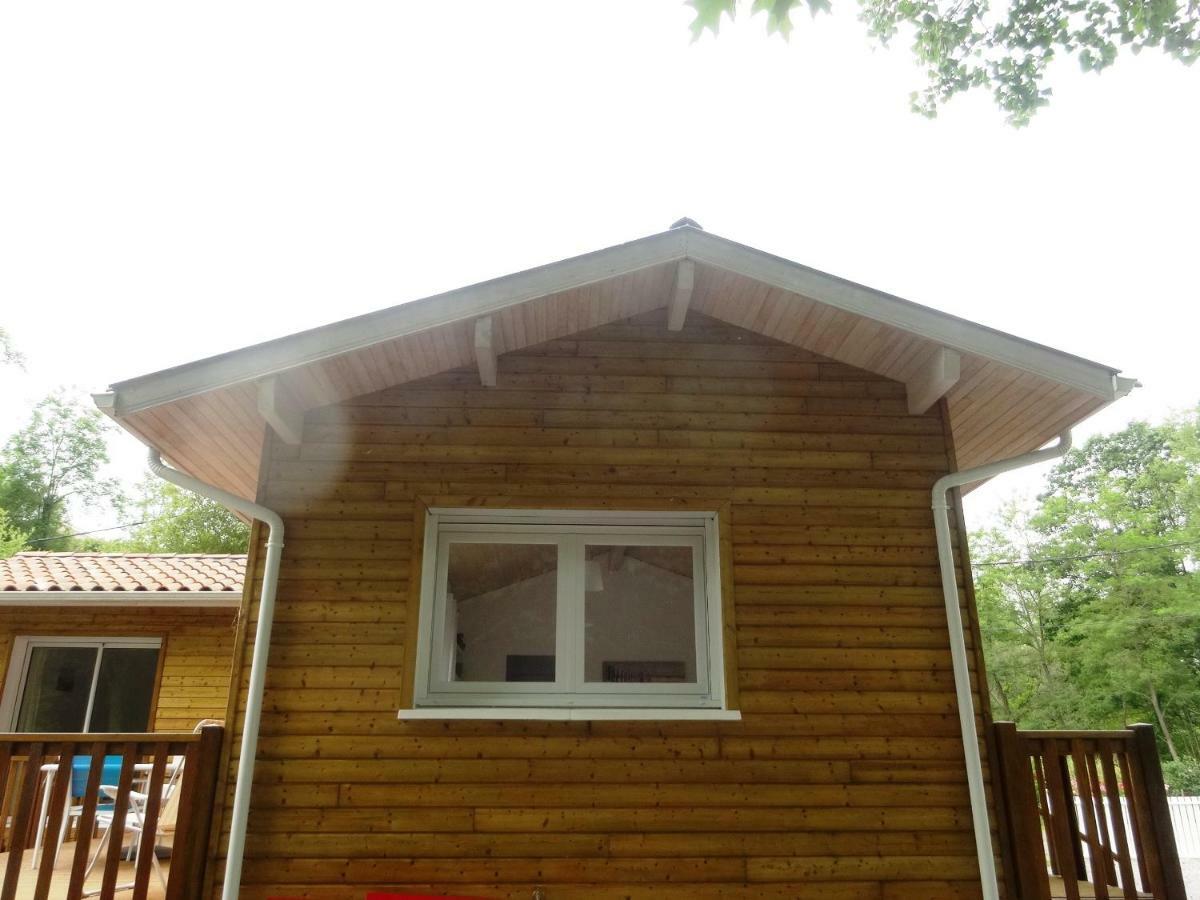 Chalet " Cote Lac " Castets Bagian luar foto
