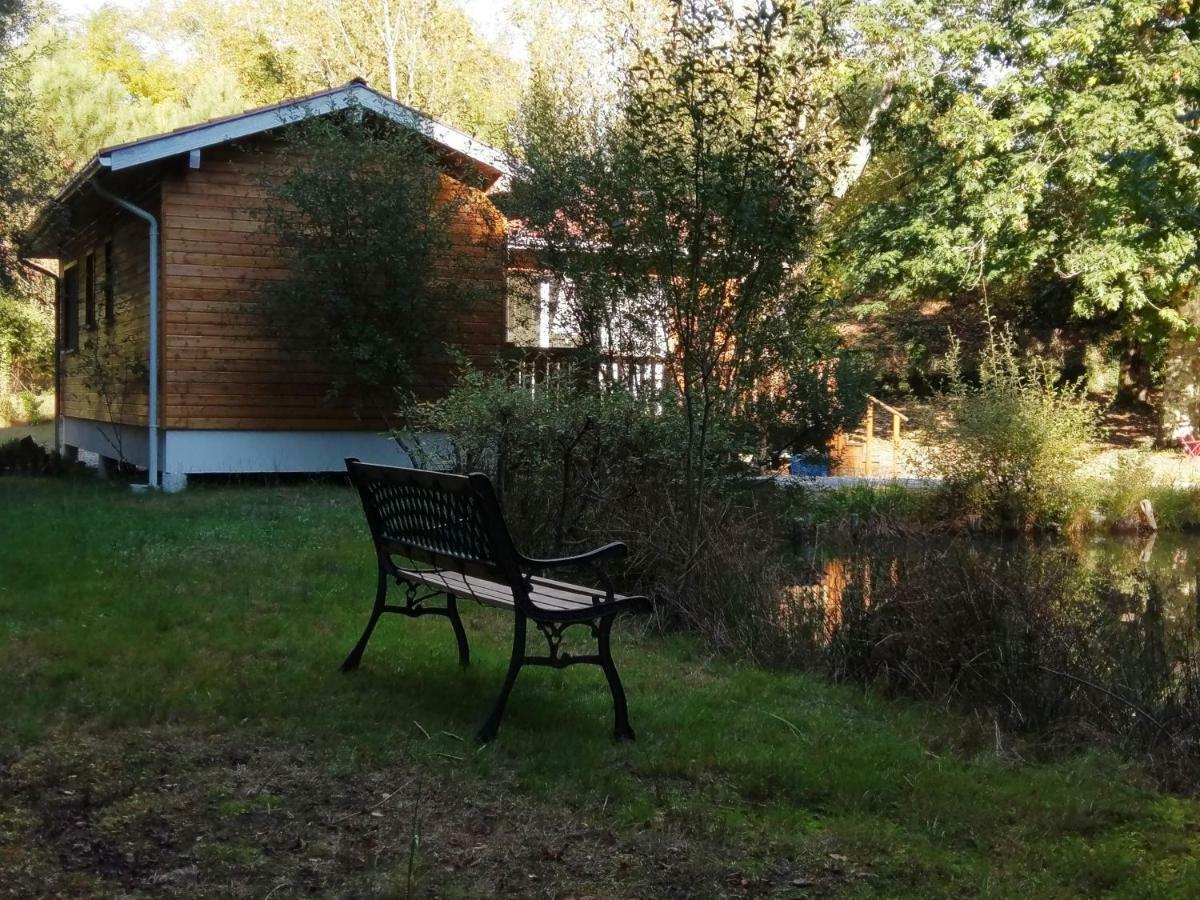 Chalet " Cote Lac " Castets Bagian luar foto